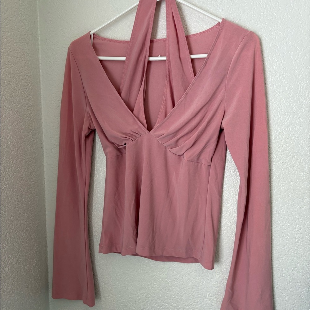 Elegant Pink Women's Top